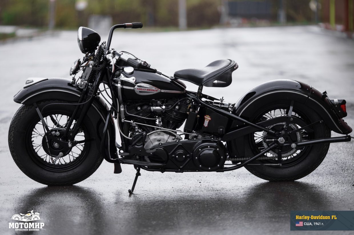 1941 Harley-Davidson FL restored