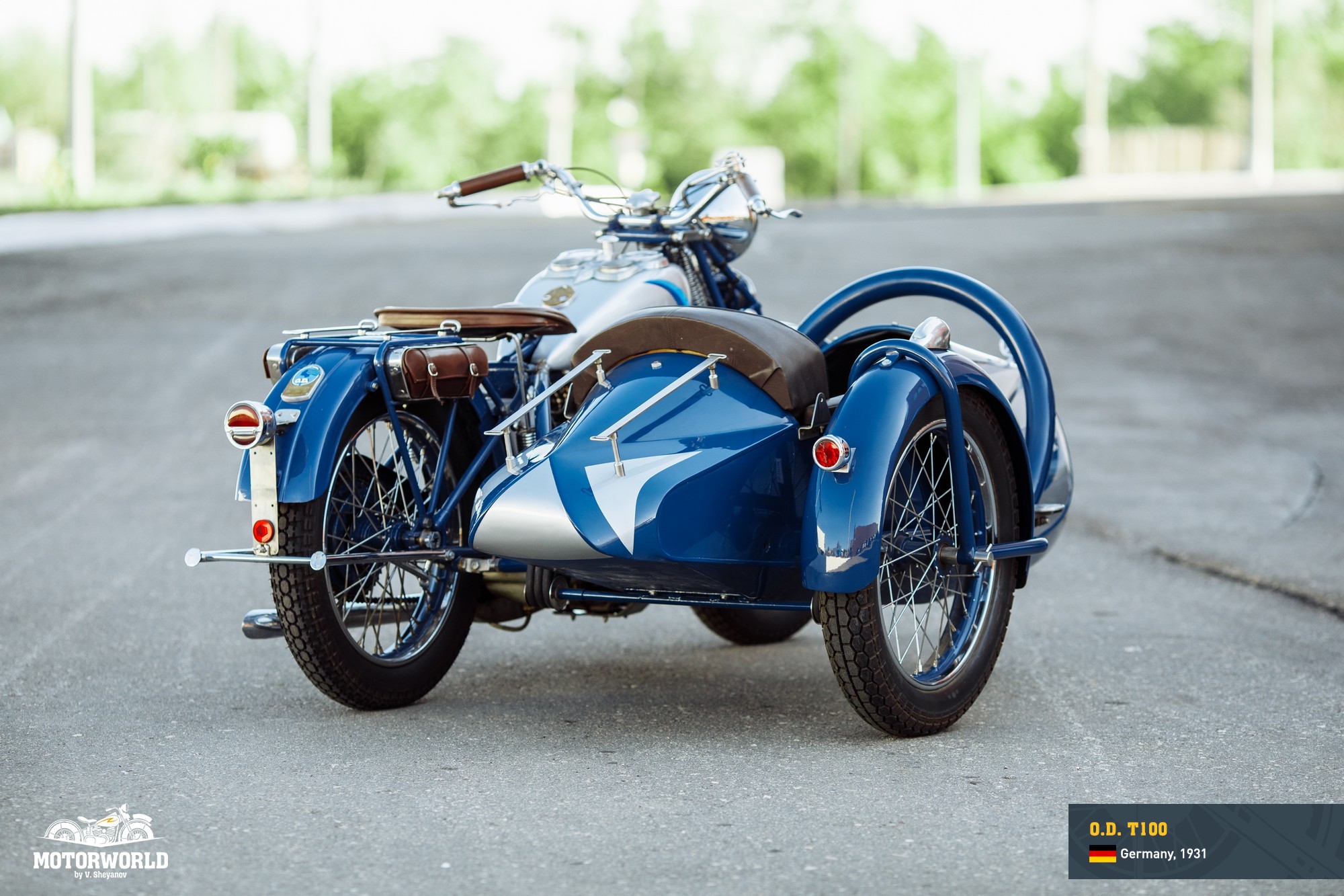 1931, OD T100 motorcycle