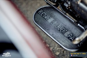 Motorcycle Rene Gillet Type L in Motorworld Museum